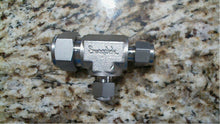 Load image into Gallery viewer, SWAGELOK SS, 3/4 X 3/8 X 3/8, TUBE UNION TEE-FREE SHIPPING
