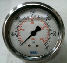 Load image into Gallery viewer, WIKA 9692245 2.5"DIAL PRESSURE GAUGE STEM MOUNT SER.213.53 -FREE SHIPPING