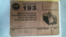 Load image into Gallery viewer, ALLEN BRADLEY 193-BSC18 BIMETALLIC OVERLOAD RELAY SER.A 14-18A -FREE SHIPPING