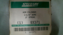 Load image into Gallery viewer, SPEEDAIRE 6X371 AIR CYLINDER 1 1/2" BORE 2"STROKE -FREE SHIPPING
