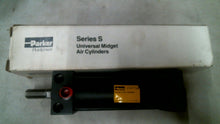 Load image into Gallery viewer, PARKER CYLINDER 1.12 X 3.00 UNIVERSAL MIDGET AIR CYLINDER SERIES S -FREE SHIP