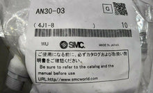 Load image into Gallery viewer, (LOT OF 10) SMC AN30-03 PNEU SILENCER RESIN BODY 3/8" NPT 0-1MPA 30DB *FR SHIP*