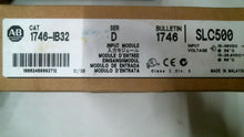 Load image into Gallery viewer, AB ROCKWELL 1746-IB32 INPUT MODULE SLC500 SER.D 15-30VDC -FREE SHIPPING