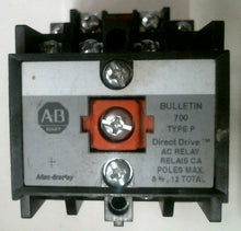 Load image into Gallery viewer, AB ROCKWELL 700-NX118 DIRECT DRIVE AC RELAY SER.B 120V -FREE SHIPPING