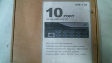 Load image into Gallery viewer, CONNECTPRO VSE-110 10 PORT VIDEO SPLITTER 400MHZ -FREE SHIPPING