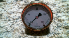 Load image into Gallery viewer, NOSHOK 25-310-160 PSI PRESSURE GAUGE 1/4NPT BACK CONN -FREE SHIPPING