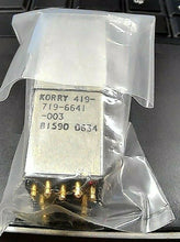 Load image into Gallery viewer, KORRY ELECTRONICS 419-719-6641-003 PUSHSWITCH 11PINMALE NSN 5930-01-301-6772 *FS