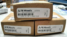 Load image into Gallery viewer, TB WOODS L07578 L-JAW COUPLING SINTER CARBON STL KEYWAY BORE 7/8" LOT/3-FREESHIP