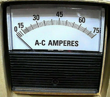 Load image into Gallery viewer, MODUTEC SCHNEIDER SQUARE D CLE8-A3A750 3 1/2" AC AMMETER 0-75AC AMPS *FREE SHIP*