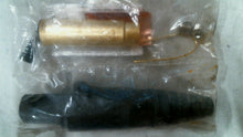 Load image into Gallery viewer, HUBBELL HBL400FBK BLACK FEMALE TAPER PLUG 1P 400A 600VAC -FREE SHIPPING