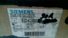 Load image into Gallery viewer, SIEMENS ED43B030 MOLDED CASE CIRCUIT BREAKER 3P 30A 480V -FREE SHIPPING