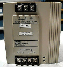Load image into Gallery viewer, OMRON S8VS-18024 POWER SUPPLY 3.8/10A 24VDC OUT 100/240VAC IN 50/60HZ *FREE SHIP