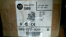 Load image into Gallery viewer, ALLEN BRADLEY 509-C0D-A2H STARTER W/MANUAL RESET SIZE2 SER.B 120V 3PH 38A -FREES
