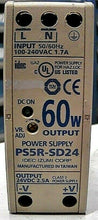 Load image into Gallery viewer, IDEC PS5R-SD24 POWER SUPPLY 24VDC 2.5A 60W -FREE SHIPPING