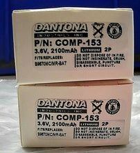 Load image into Gallery viewer, 2/LOT DANTONA COMP-153 REPLACEMENT PLC BATTERY FOR MITSUBISHI A6BAT-MRBAT *FRSHP