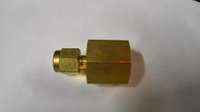 Load image into Gallery viewer, SWAGELOK B-200-7-4 BRASS CONNECTOR TUBE FITTING 1/4" X 1/8" FEMALE NPT-FREE SHIP