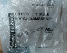 Load image into Gallery viewer, IFM ELECTONIC SDOGH040MSSFKPG CONNECTOR SOCKET STRAIGHT E11508 4A 250V -FREESHIP