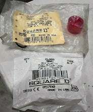 Load image into Gallery viewer, (BUNDLE OF 2) SQUARE D 85780 CLASS 9001 TYPE R-7 RED PLASTIC LENS *FREE SHIP*