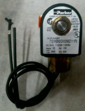 Load image into Gallery viewer, PARKER 7121KBN2QV00N0C111P3 SKINNER VALVE 1/4" NPT 120PSI 10W -FREE SHIPPING