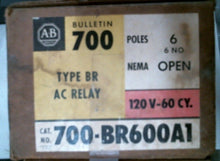 Load image into Gallery viewer, AB ROCKWELL 700-BR600A1 AC RELAY SER.A 1320V-60CY. 6P OPEN TYPE BR -FREE SHIP