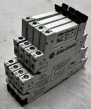 Load image into Gallery viewer, LOT/4 AB ROCKWELL 700-HLT1U1 TERMINAL BLOCK RELAY W/ SOCKET 6A SPDT *FREE SHIP*