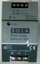 Load image into Gallery viewer, SOLA SDP 2-24-100T POWER SUPPLY 24VDC 2.1A -FREE SHIPPING
