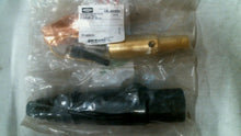 Load image into Gallery viewer, HUBBELL HBL400MBK BLACK MALE TAPER PLUG 1P 400A 600VAC -FREE SHIPPING