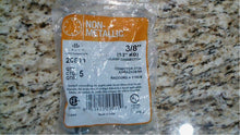 Load image into Gallery viewer, HALEX 20511, 3/8" NON-METALLIC CLAMP CONNECTOR PKG/5 -FREE SHIPPING