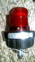 Load image into Gallery viewer, FERDERAL SIGNAL CORP. AV1 AUDIO/VISUAL LIGHT RED 3R RAINTIGHT -FREE SHIPPING