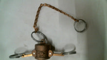 Load image into Gallery viewer, Forged Brass Dust Cap, Coupling Type DC, Female Coupler FREE SHIP