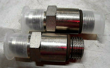 Load image into Gallery viewer, LOT/2 NORDSON 972628A MALE CONNECTOR W/ O-RING *FREE SHIPPING*