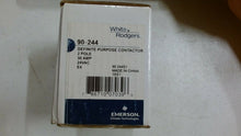 Load image into Gallery viewer, WHITE RODGERS 90-244 DEFINITE PURPOSE CONTACTOR 2P 30A 24VAC -FREE SHIPPING