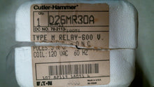 Load image into Gallery viewer, CUTLER HAMMER D26MR30A RELAY TYPE M 600V 3P 120VAC 60HZ -FREE SHIPPING