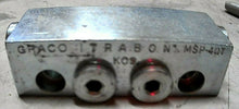 Load image into Gallery viewer, GRACO TRABON 562727 / MSP-40T K09 DIVIDER VALVE TWIN OUTPUT 0.04IN *FREESHIPPING
