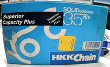 Load image into Gallery viewer, HKK CHAIN 35 RIV 10 FEET 320 LINKS SOLID BUSHING ROLLER *FREE SHIPPING*