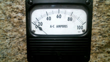 Load image into Gallery viewer, WESTINGHOUSE A-C AMPERES 0-100 TYPE UA-251 STYLE 291B500A19 -FREE SHIPPING