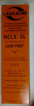Load image into Gallery viewer, CASH ACME NCLX-5L AUTO RESET PRESSURE TEMP RELIEF VALVE 3/4" 150PSI -FREE SHIP