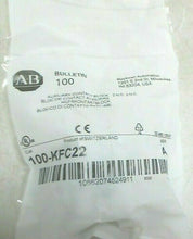 Load image into Gallery viewer, AB ROCKWELL 100-KFC22 AUXILIARY CONTACT FRONT MOUNT 2 N.O. 2 N.C. SEALED *FRSHIP