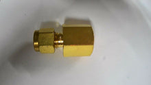 Load image into Gallery viewer, SWAGELOK B-400-7-4 BRASS UNION TUBE FITTING 1/4" X 1/4" FEMALE NPT-FREE SHIPPING