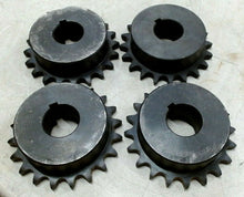 Load image into Gallery viewer, LOT/4 BLACK STAR H40BS20 1 ROLLER CHAIN SPROCKET 1IN I.D. (1495) *FREE SHIPPING*