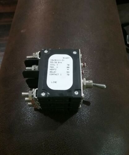 Airpax IALNK111-3-53-70.0-K Circuit Breaker