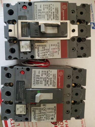 (2) GE SPECTRA SELA36AT0030  Breaker With 240 Volt Shunt Trip free shipping