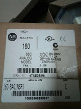Load image into Gallery viewer, ALLEN BRADLEY 160-BA01NSF1 ANALOG SYSTEM CONTROLS -FREE SHIPPING
