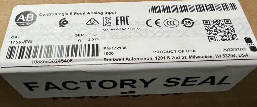 2022 Allen Bradley 1756-IF8I