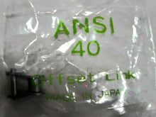 Load image into Gallery viewer, LOT/10 ANSI-40-1 ANSI 40 CHAIN OFFSET LINK (SEALED) *FREE SHIPPING*
