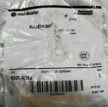 Load image into Gallery viewer, LOT/10 AB ROCKWELL 800T-N169 SERIES B 130V LAMP *FREE SHIPPING*
