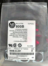 Load image into Gallery viewer, LOT/2 AB ROCKWELL 800B-ALW1-A SER A LOCKING WASHERS 10 PCS BULLETIN 800 B *FRSHP
