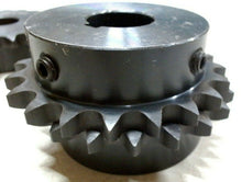Load image into Gallery viewer, LOT/4 BLACK STAR H40BS20 1 K2S ROLLER CHAIN SPROCKET 1IN I.D. (1495) *FREE SHIP*
