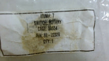 Load image into Gallery viewer, SCHALLCO 5930-01-531-2976 ROTARY SWITCH 4POS L/R 88-22829 -FREE SHIPPING
