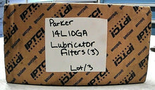 Load image into Gallery viewer, LOT/3 PARKER SCHRADER BELLOWS 14L10GA LUBRICATOR FILTER 1/4&quot; NPT *FREE SHIPPING*
